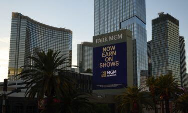 The Park MGM hotel and casino in Las Vegas