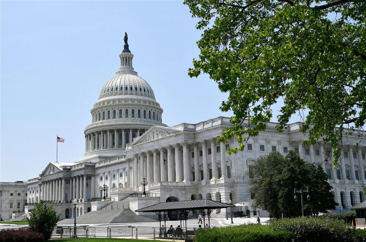 <i>Mandel Ngan/AFP/Getty Images</i><br/>The US Capitol is seen in Washington