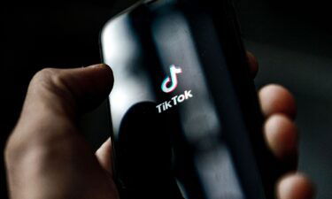 The app of the social media platform TikTok is pictured. CNN has reached out to TikTok for its response to the allegations in the complaint.