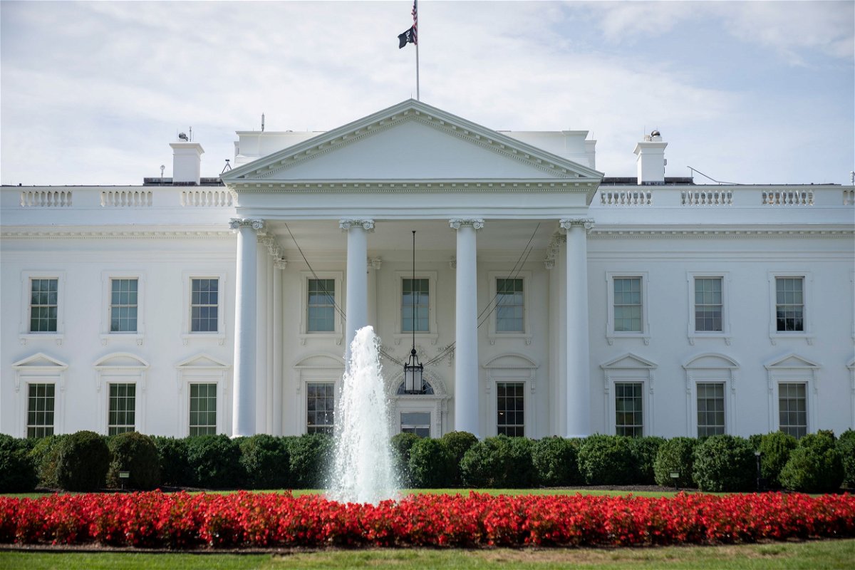 <i>Drew Angerer/Getty Images</i><br/>A view of the White House in Washington