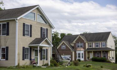 Single-family homes with ample yards are seen in Dumfries