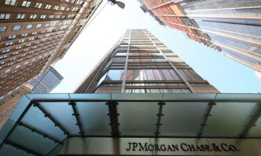 The JPMorgan Chase headquarters building is seen on May 26