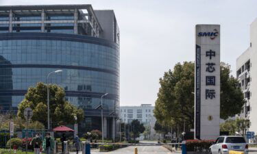 The Semiconductor Manufacturing International Corp. (SMIC) headquarters in Shanghai