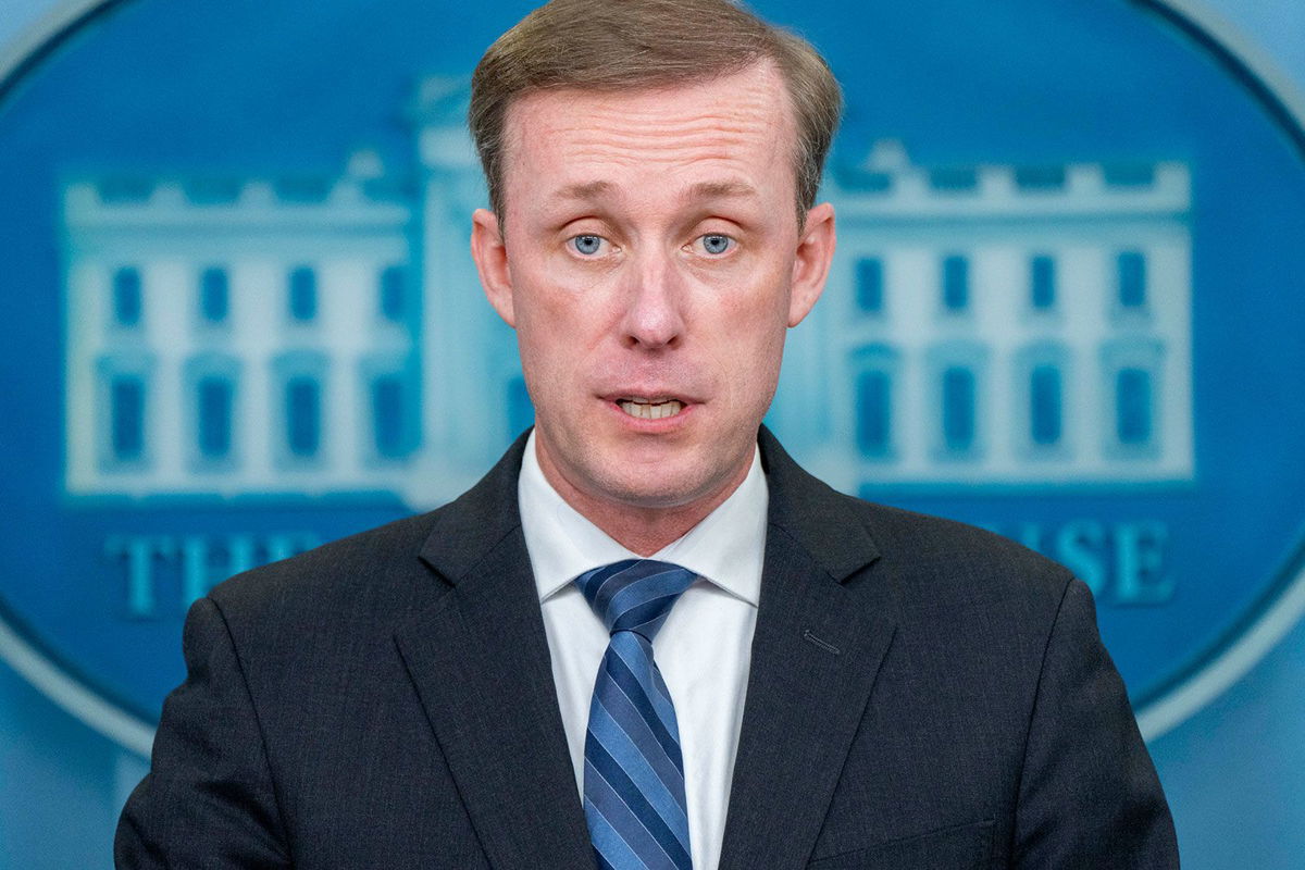 <i>Jacquelyn Martin/AP</i><br/>White House national security adviser Jake Sullivan speaks to the media on September 5. US officials have warned North Korea it will “pay a price” if it strikes an arms deal with Russia.