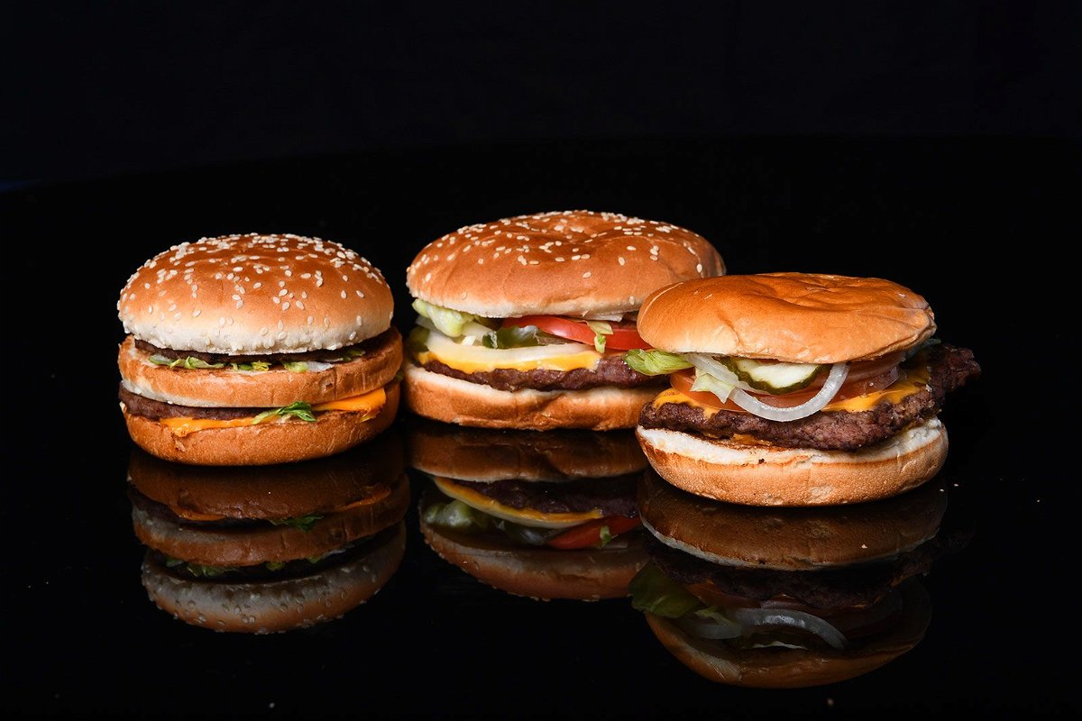<i>Katherine Frey/The Washington Post/Getty Images</i><br/>A Wendy's burger.