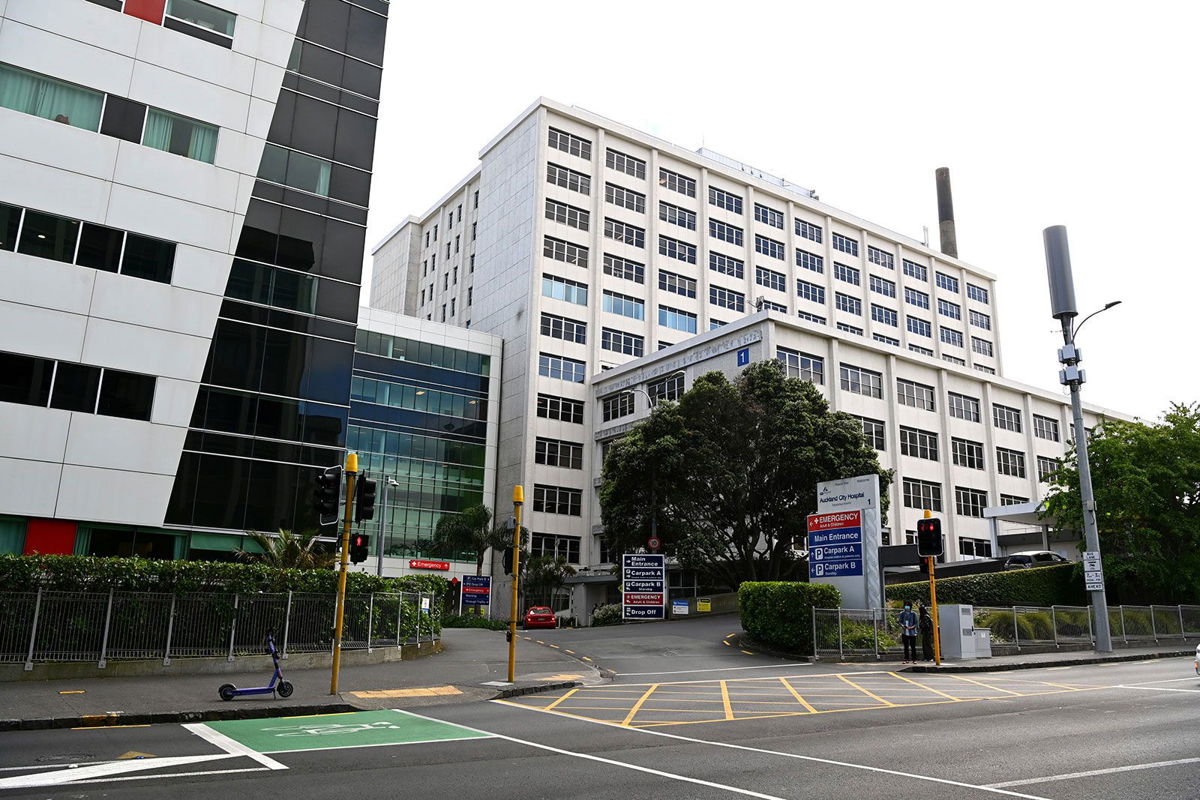 <i>Hannah Peters/Getty Images/FILE</i><br/>The woman gave birth by cesarean section at Auckland City Hospital in 2020.