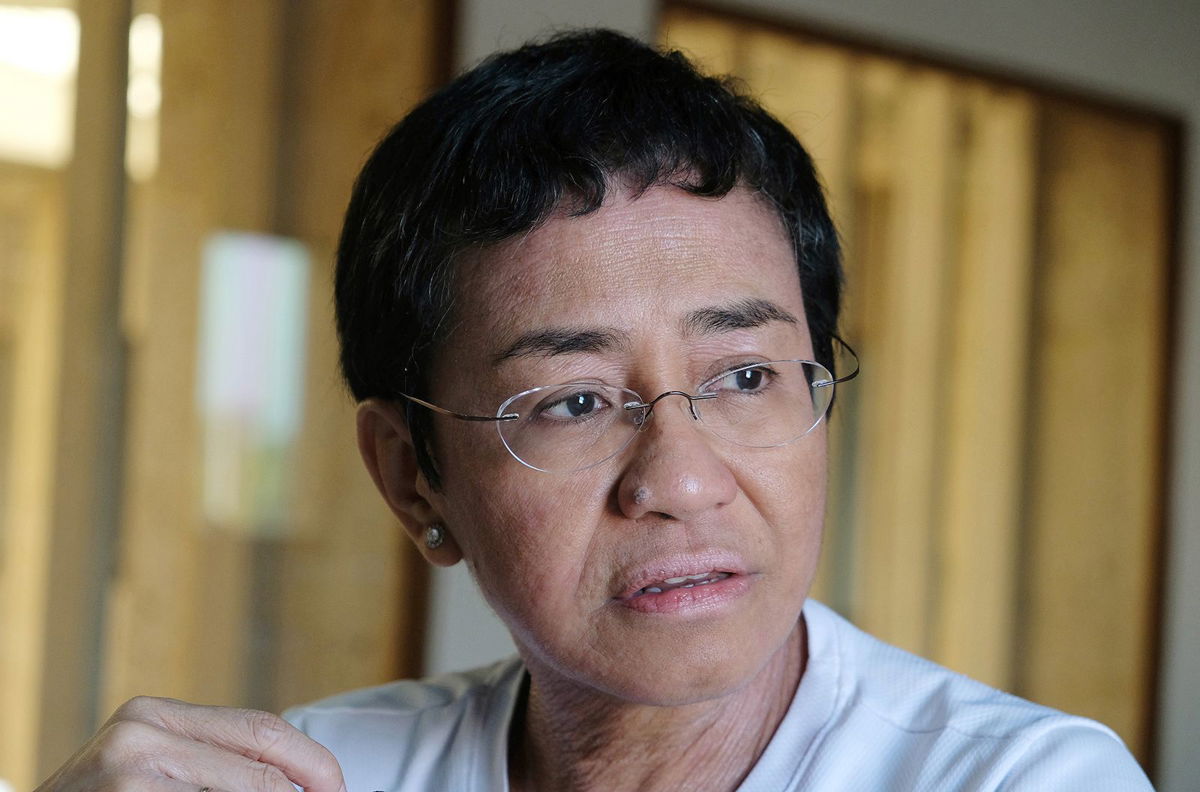 <i>Kaveh Kazemi/Getty Images</i><br/>Philippine Nobel Peace laureate Maria Ressa was acquitted of tax evasion on September 12. Ressa is pictured here in January 2023 in Cartagena