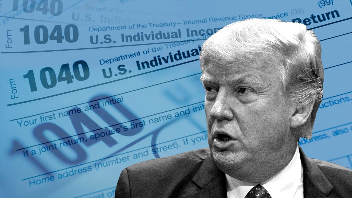 <i>CNNMoney/Shutterstock/Getty Images</i><br/>Federal prosecutors announced charges on September 29 against a contractor with the IRS who allegedly stole the tax returns of former President Donald Trump.