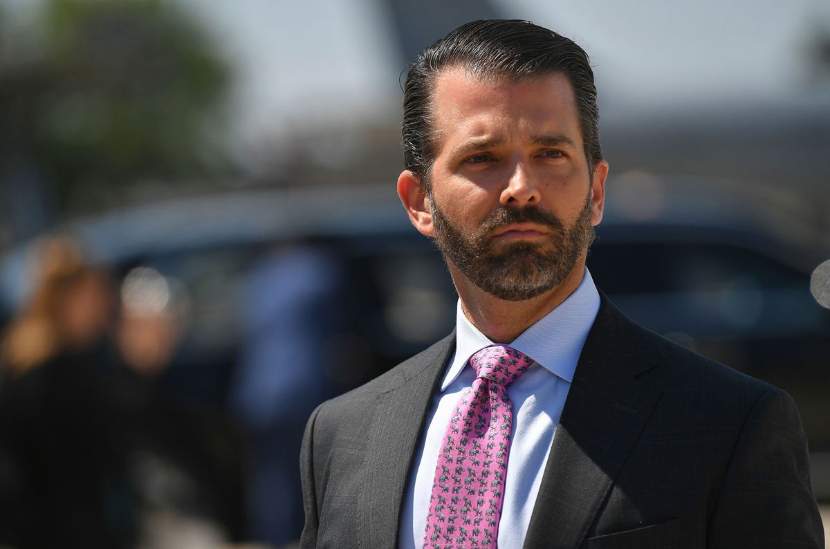 <i>Mandel Ngan/AFP/Getty Images</i><br/>A spokesman for Donald Trump said September 20 that Donald Trump Jr.’s account on X – the platform formerly known as Twitter – was compromised after posts appeared that shared racist posts.