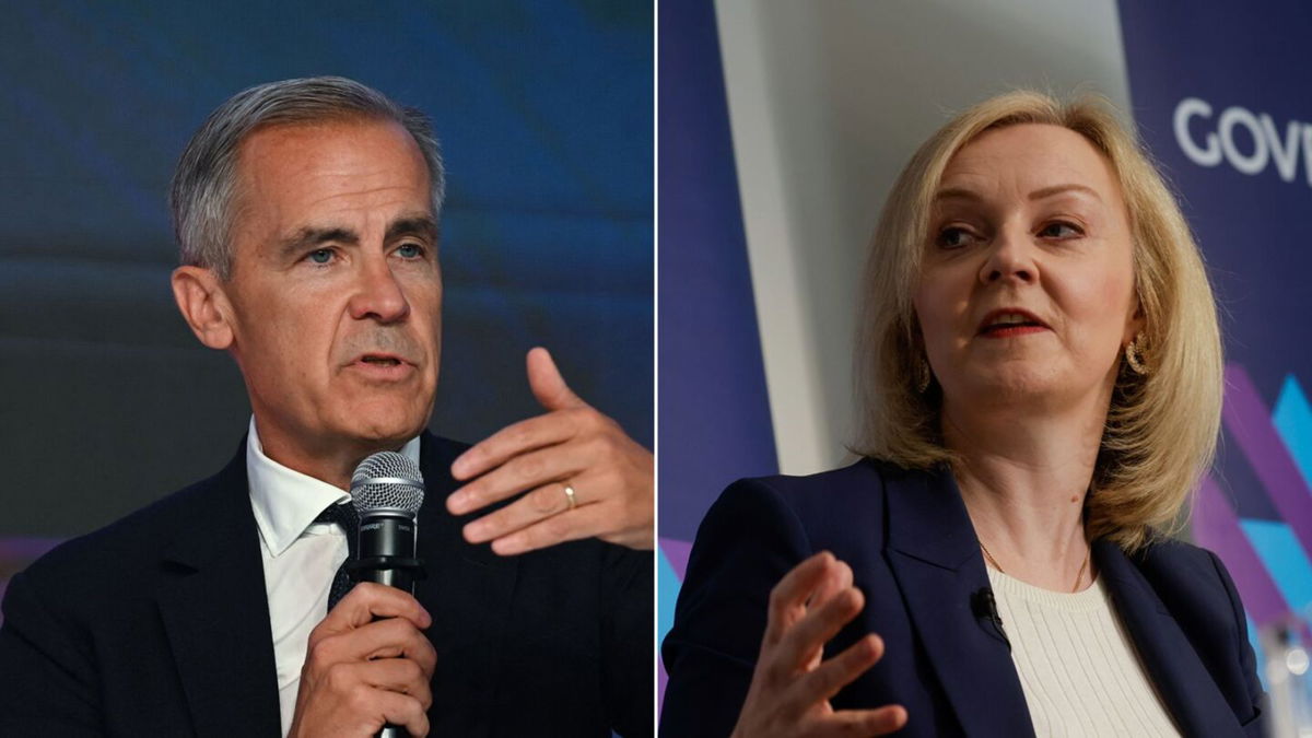 <i>Arun Sankar/AFP/Getty Images/Jason Alden/Bloomberg/Getty Images</i><br/>Mark Carney