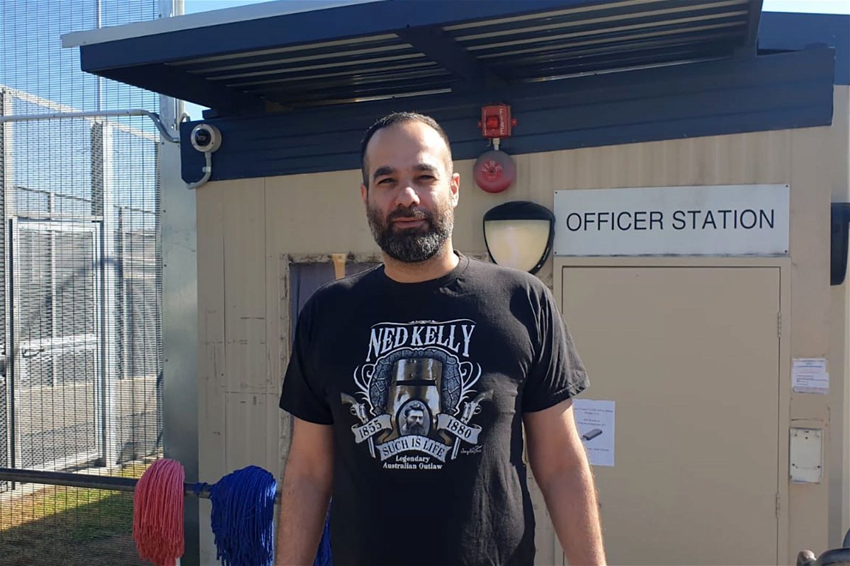 <i>Courtesy Ned Kelly Emeralds</i><br/>Ned Kelly Emeralds has spent a decade in Australian immigration detention because he hasn't been given asylum and can't be sent back to Iran.