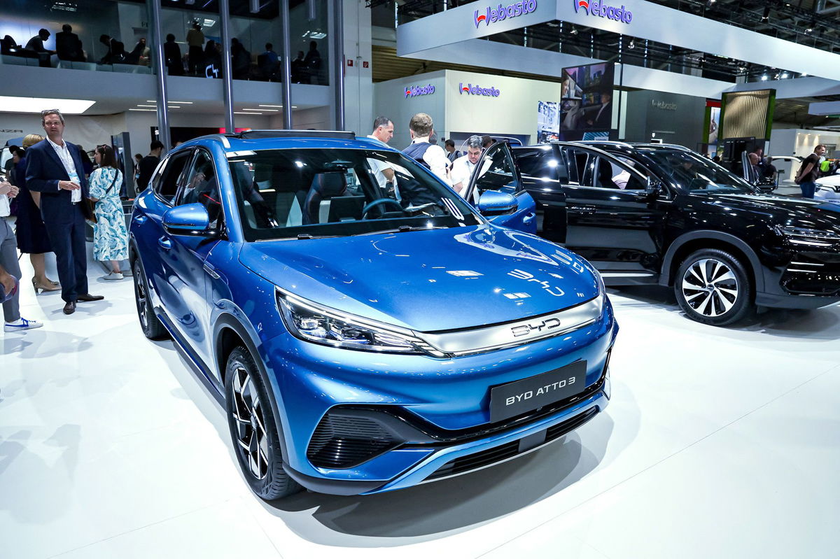 <i>Leonhard Simon/Reuters</i><br/>EU imports of Chinese cars have quadrupled in the last five years.