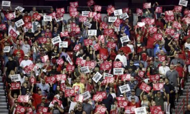 Culinary Union members rally ahead of a strike vote on Tuesday