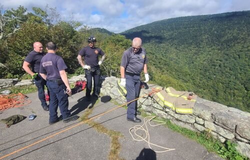 A 61-year-old woman died after falling roughly 150 feet from a steep cliff on the Blue Ridge Parkway in North Carolina. Reems Creek firefighters responded to the fatal cliff fall on September 23.