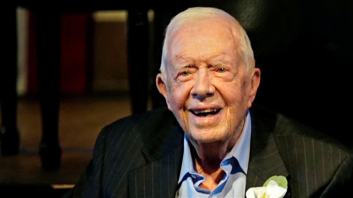 <i>John Bazemore/Pool/Reuters</i><br/>The Jimmy Carter Presidential Library and Museum has moved up planned festivities for the former president’s 99th birthday amid the possibility of a government shutdown by the end of the week.