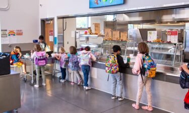 States are stepping in to pay for school meals for all kids. Pictured