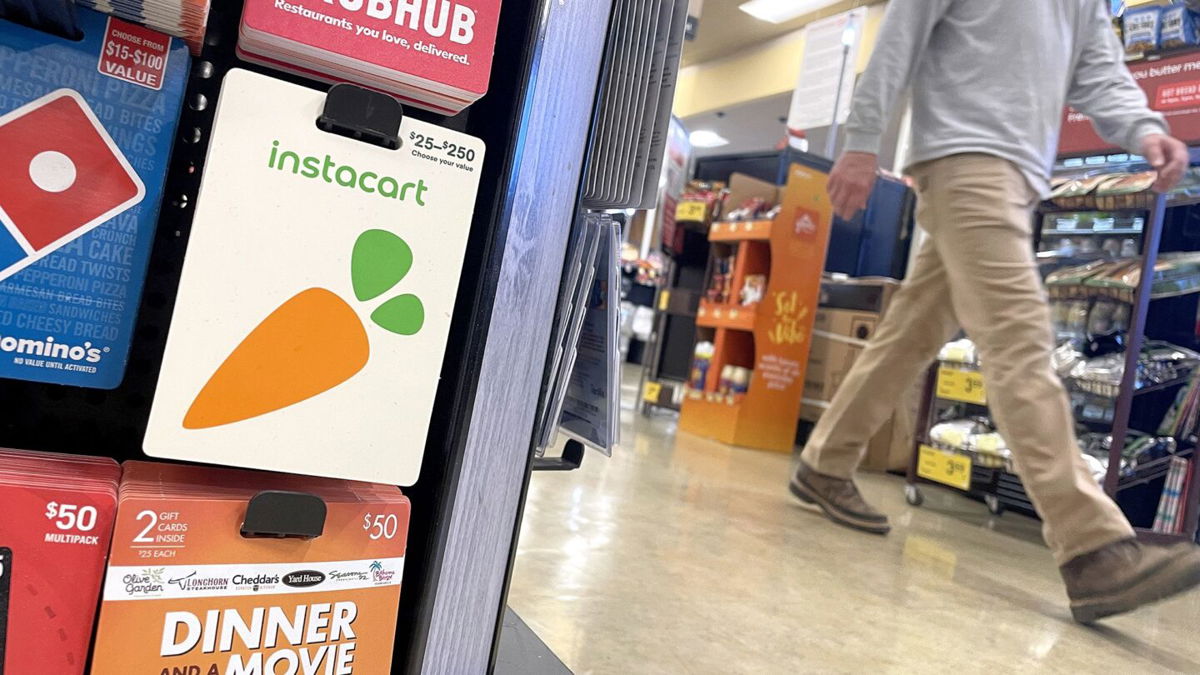 <i>Justin Sullivan/Getty Images</i><br/>Instacart will begin trading September 19 on the Nasdaq under the ticker CART.