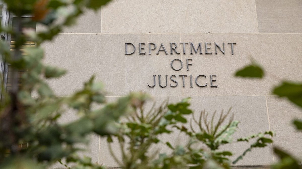 <i>Samuel Corum/Getty Images</i><br/>The Justice Department building is pictured on December 9