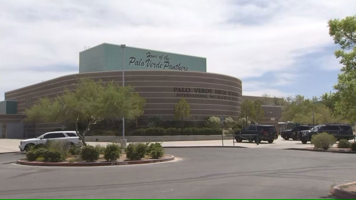 <i>KVVU</i><br/>Palo Verde High School is seen in this FOX5 file photo.