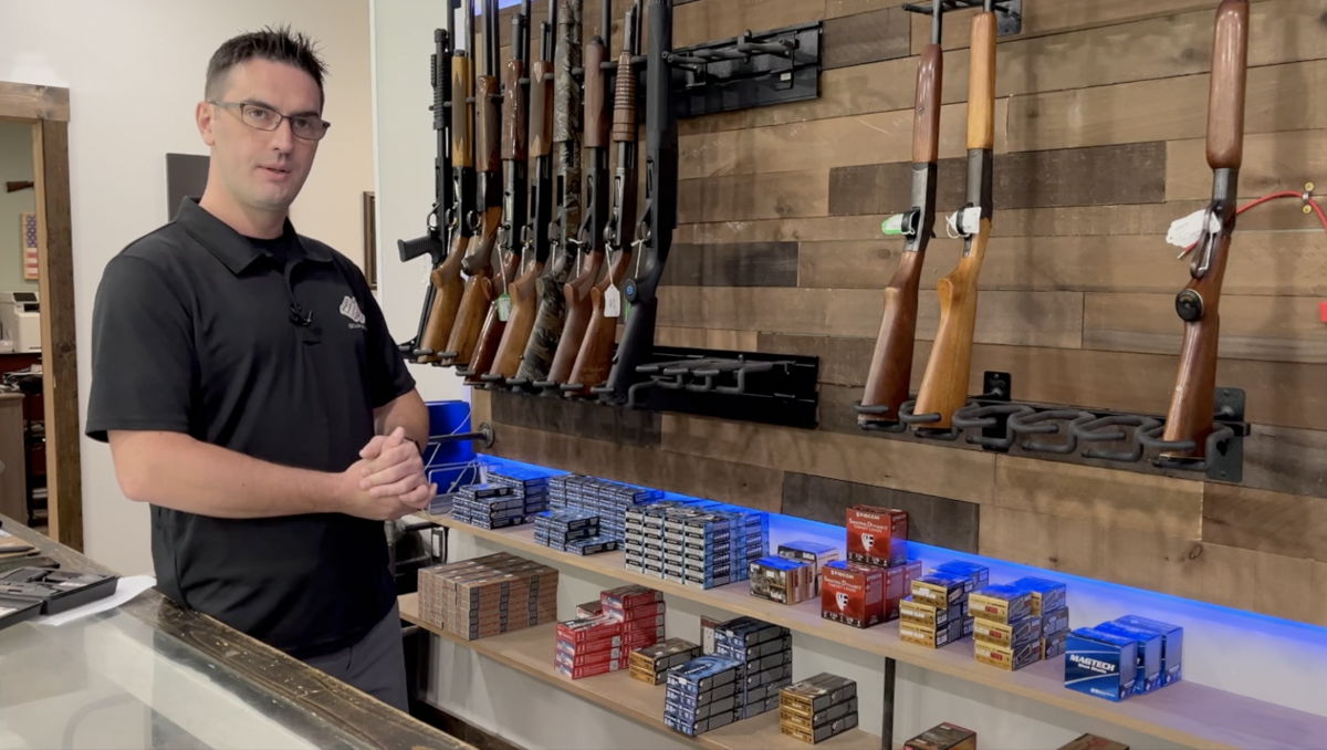 <i>WKBW</i><br/>CEO of Escarpment Arms in Lockport Joseph Olscamp has grown increasingly frustrated with how the background check system is operating.