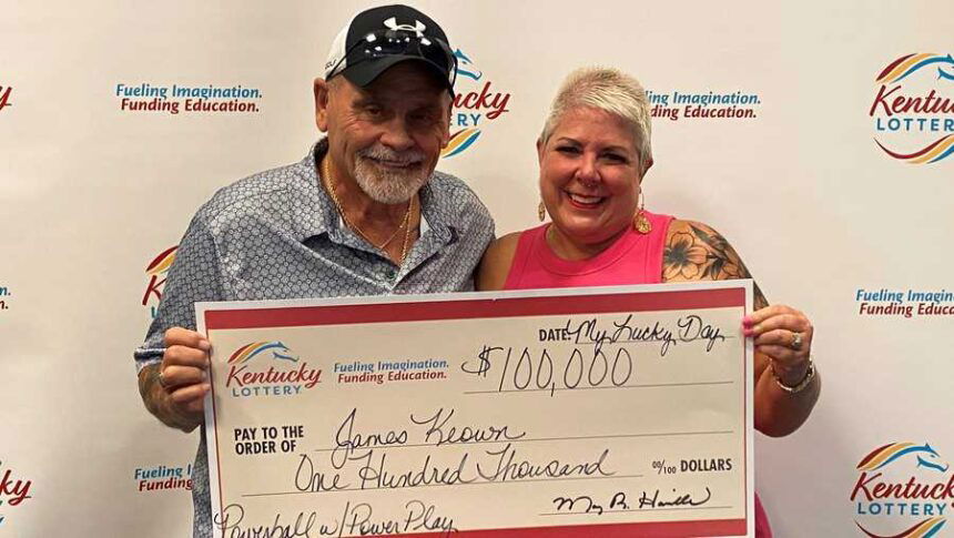 <i>Kentucky Lottery/WLKY</i><br/>A Jefferson County Public Schools bus driver is retiring after winning big on the Powerball.