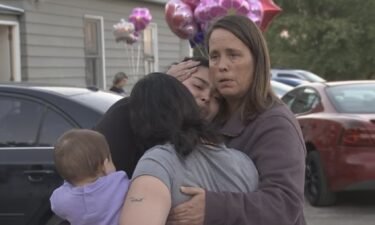 Liberti Figueroa held a balloon release to honor her daughter