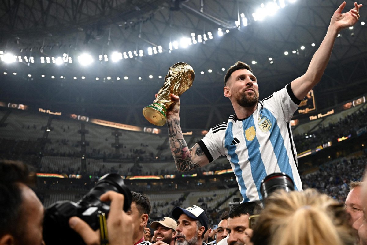 <i>Anne-Christine Poujoulat/AFP/Getty Images</i><br/>Fans will get the chance to walk a mile in Lionel Messi's shoes soon.