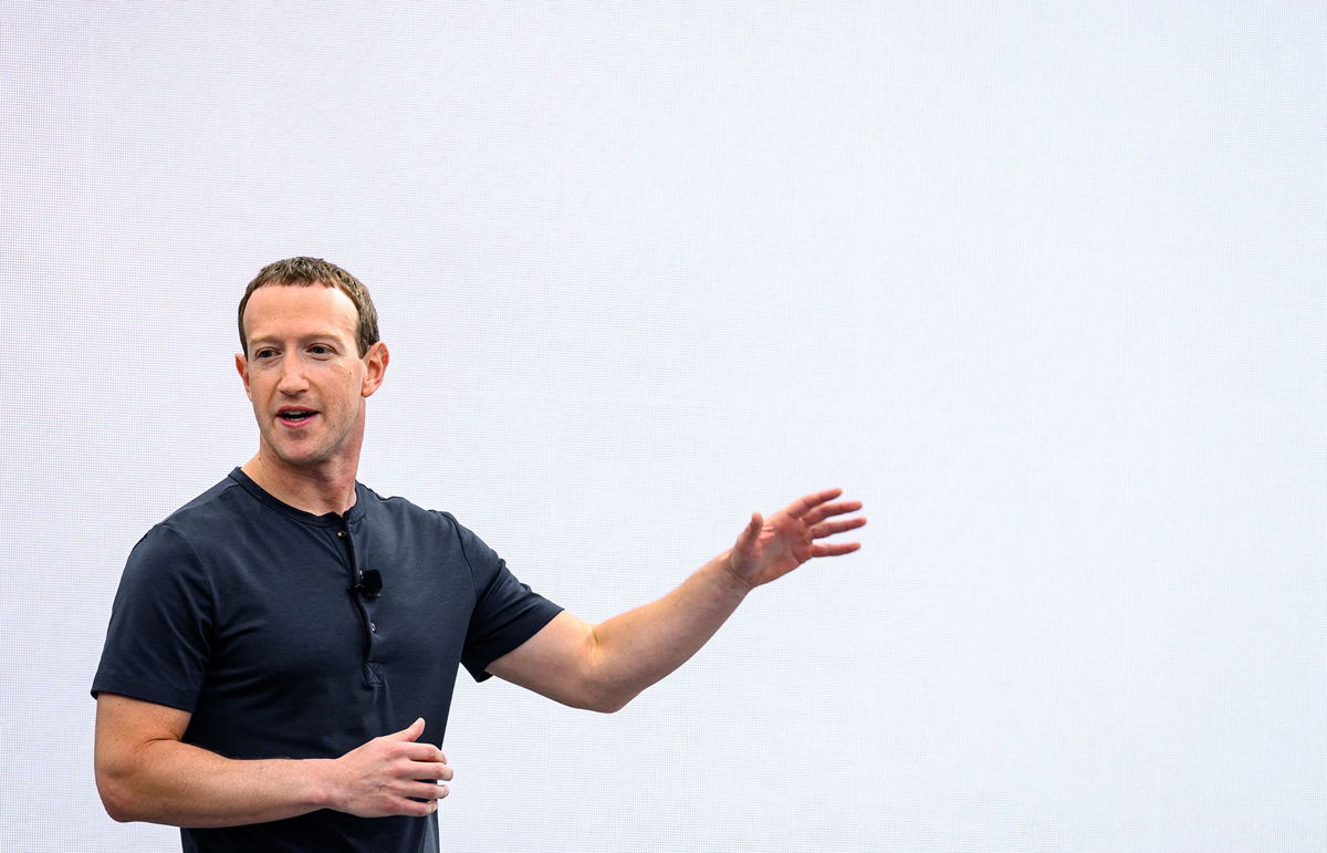 <i>Josh Edelson/AFP/Getty Images</i><br/>Meta founder and CEO Mark Zuckerberg seen in Menlo Park
