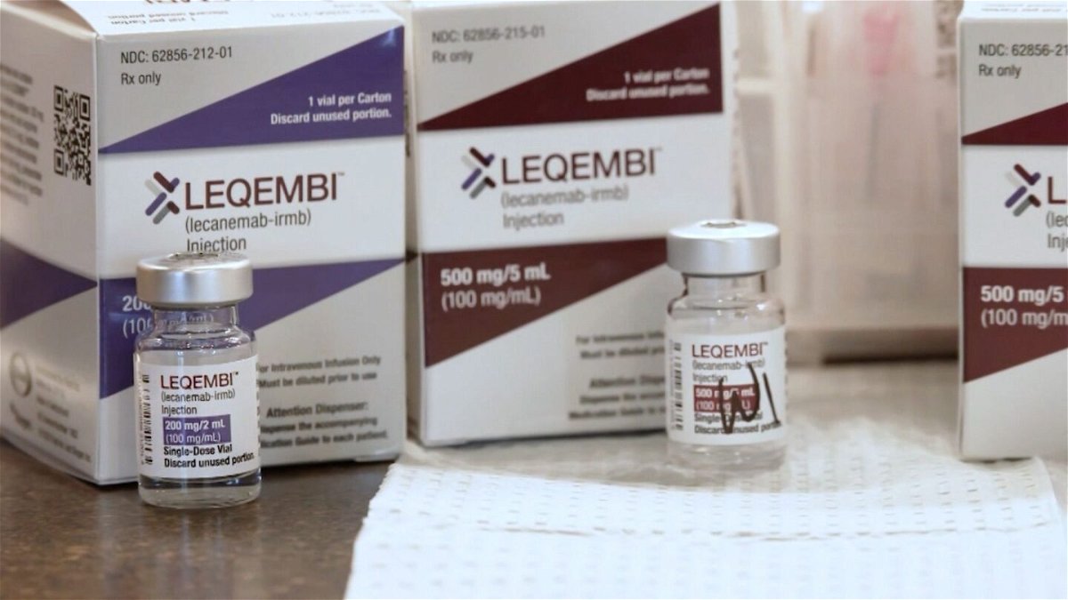 <i>CNN</i><br/>The maker of the Alzheimer's drug Leqembi says its study shows people who had two shots of the drug once weekly had similar results after six months as those who had two IV infusions of the drug twice monthly.