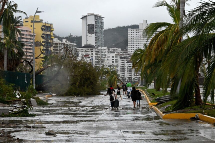 Hurricane Otis Kills At Least 27 In Devastating Blow To Acapulco Mexico That Tore Through High