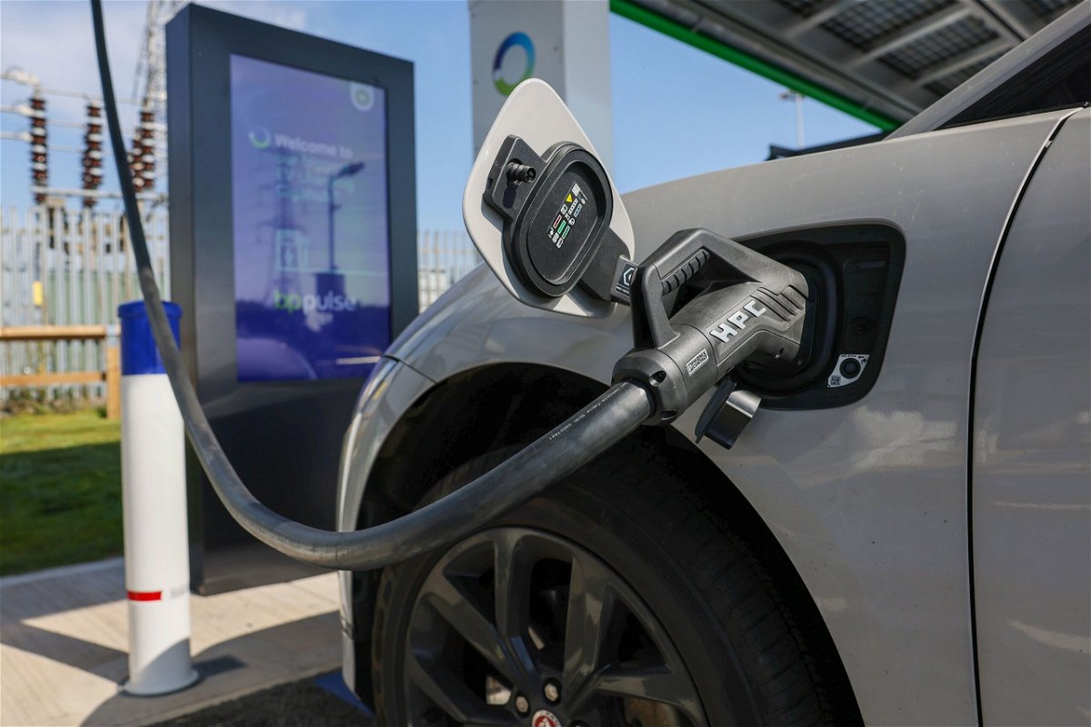 <i>Hollie Adams/Bloomberg/Getty Images</i><br/>Oil and gas company BP has agreed to purchase $100 million worth of electric vehicle chargers from Tesla