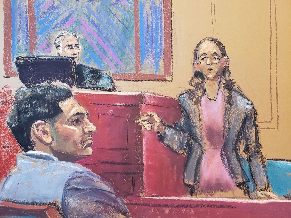 <i>Jane Rosenberg/Reuters</i><br/>Former crypto hedge fund Alameda Research CEO Caroline testifies during Sam Bankman-Fried's fraud trial over the collapse of FTX