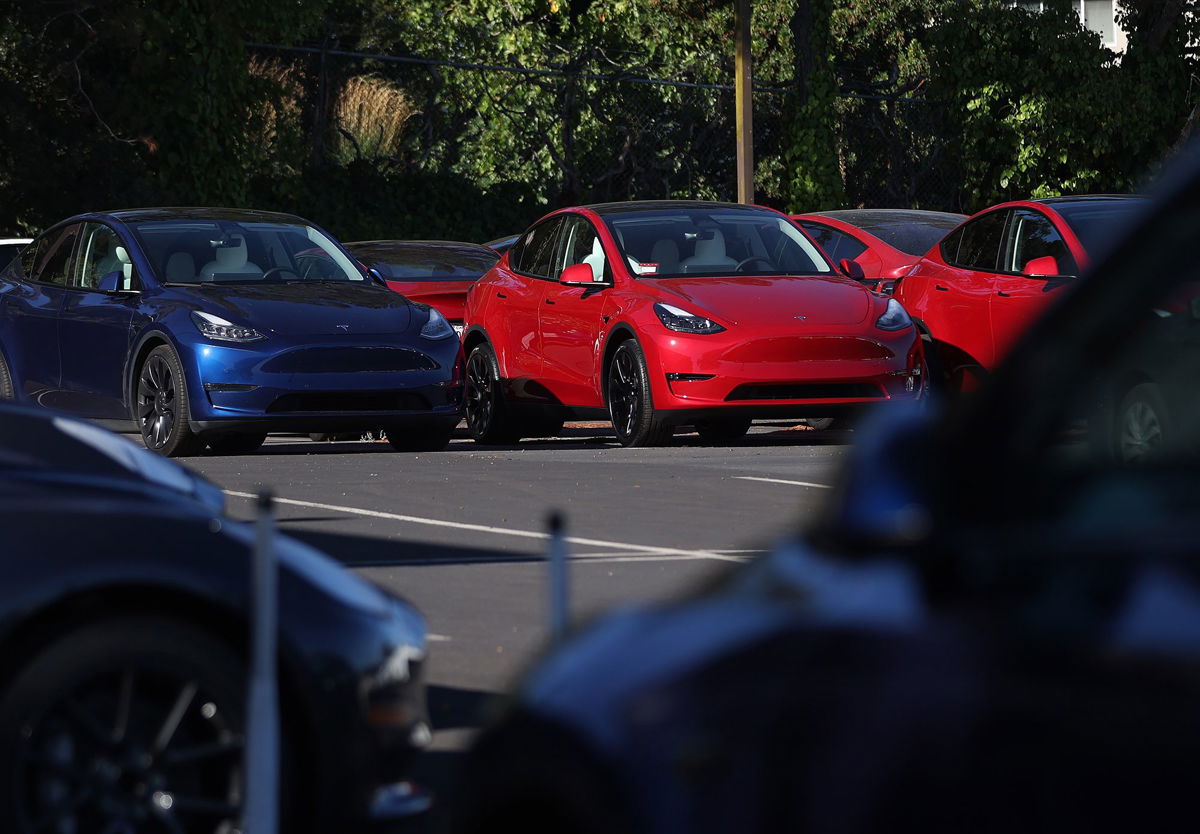 <i>Justin Sullivan/Getty Images</i><br/>Tesla reported a drop in third quarter earnings as the electric vehicle maker fell short of Wall Street expectations