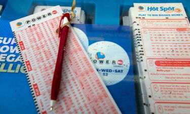 Powerball and Mega Millions lotto tickets are sold at Foremost Liquor Store on Sunday