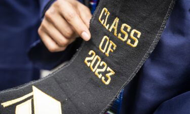 Class of 2023 graduation sash in La Habra