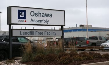 Pictured is the GM Oshawa plant one day after the announcement of the closure of the auto plant.
