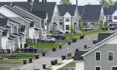 A development of new homes in Eagleville