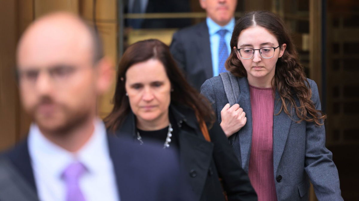 <i>Brendan McDermid/Reuters</i><br/>Former crypto hedge fund Alameda Research CEO Caroline Ellison arrives for Sam Bankman-Fried's trial at Federal Court in New York City