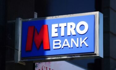 A Metro Bank branch in the UK city of Sheffield