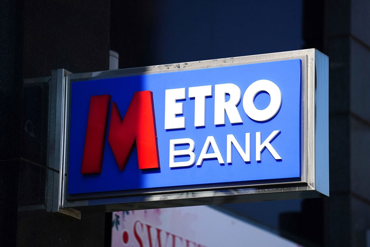 <i>Mike Egerton/AP</i><br/>A Metro Bank branch in the UK city of Sheffield