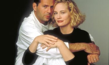 Bruce Willis (David) and Cybill Shepherd (Maddie) in "Moonlighting."
