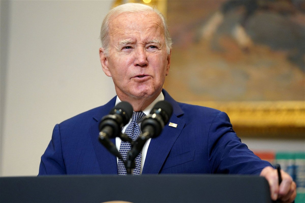 <i>Bonnie Cash/Reuters</i><br/>President Joe Biden will announce the location of seven regional hydrogen hubs from the Port of Philadelphia on Friday.