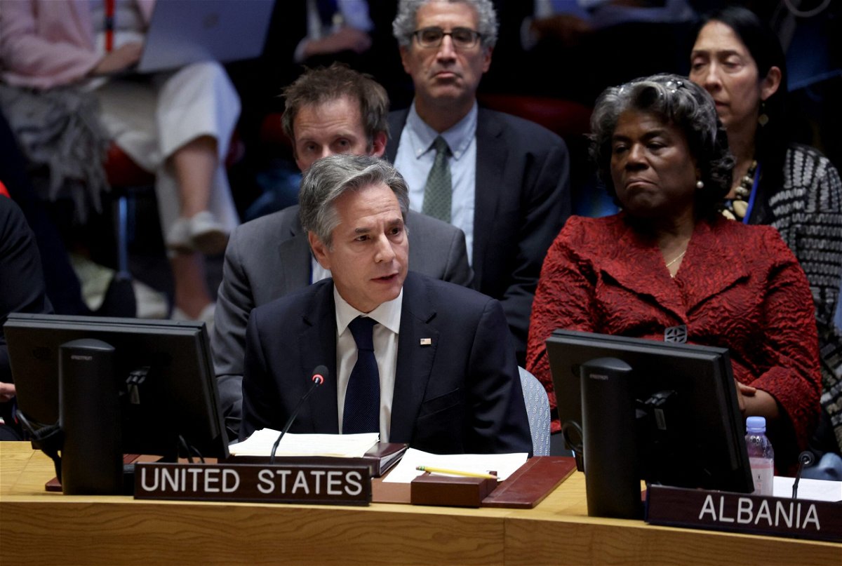<i>Shannon Stapleton/Reuters</i><br/>US Secretary of State Antony Blinken warned that while “the United States does not seek conflict with Iran