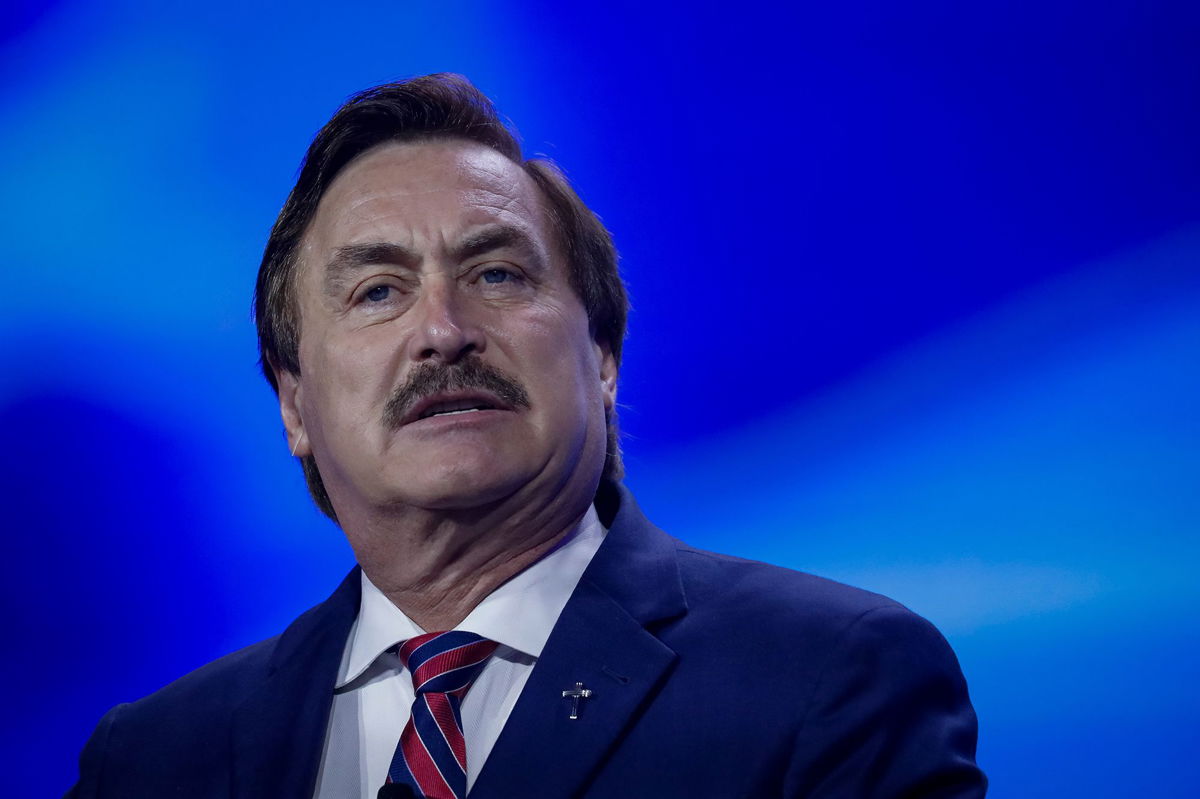<i>Eva Marie Uzcategui/Bloomberg/Getty Images</i><br/>Attorneys representing conspiracy theorist Mike Lindell and his company MyPillow in a defamation lawsuit brought by Dominion Voting Systems asked to withdraw from the case on October 5 after Lindell allegedly racked up millions in unpaid legal fees.