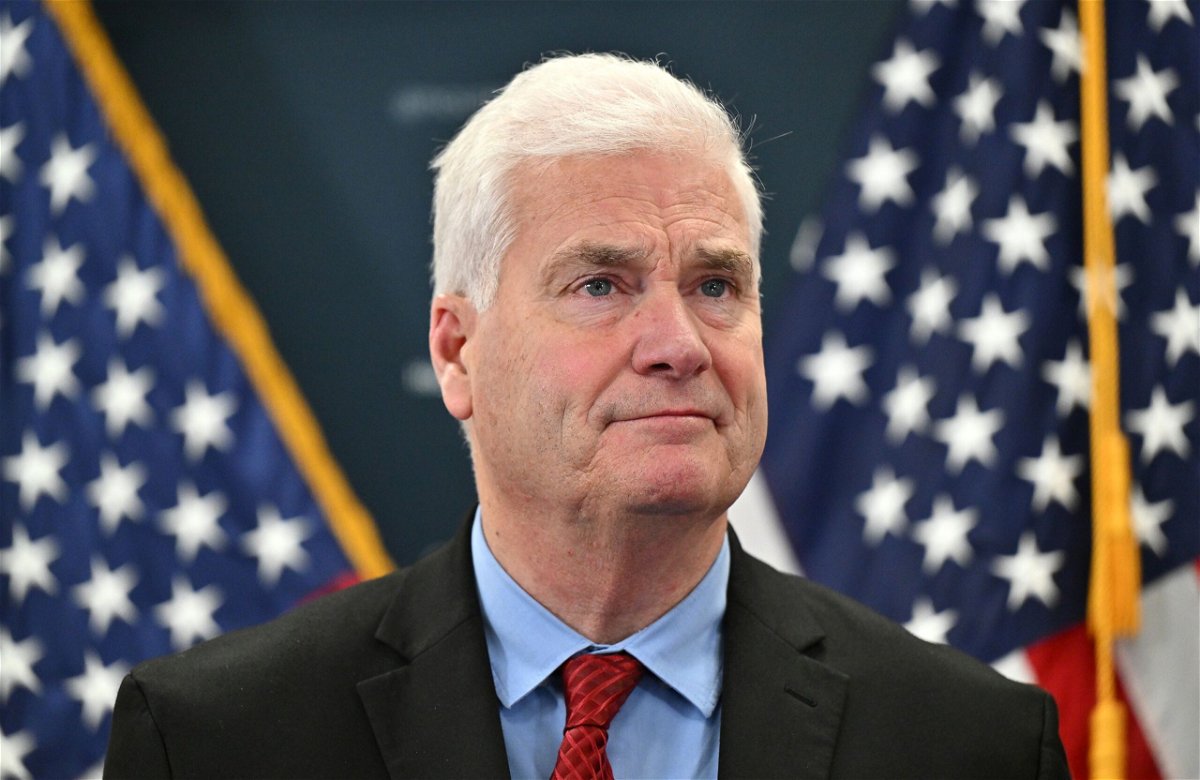 <i>Ricky Carioti/The Washington Post/Getty Images</i><br/>House Majority Whip Tom Emmer of Minnesota at the US Capitol is seen here on September 13.