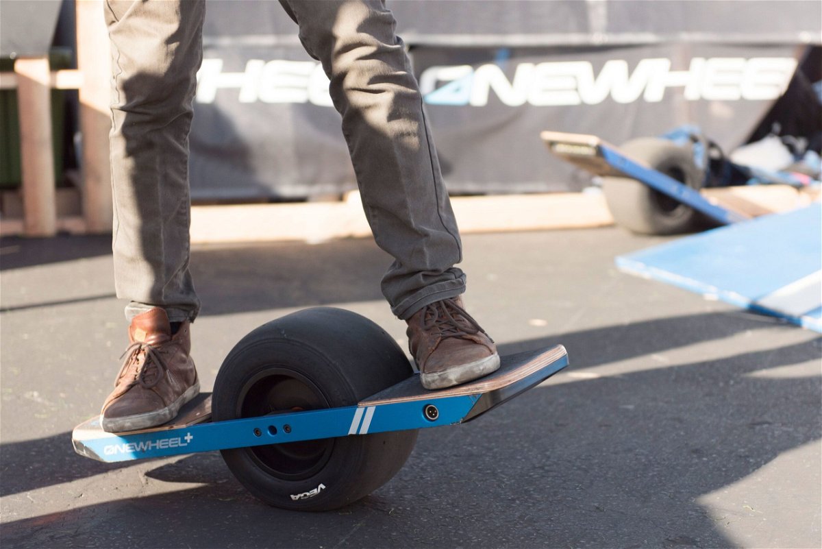<i>Jason Ogulnik/picture-alliance/dpa/AP</i><br/>All OneWheel electronic skateboards are being recalled after reported injuries and deaths.