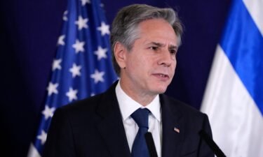 Secretary of State Antony Blinken on Thursday pledged that the United States will never falter from its support for Israel.