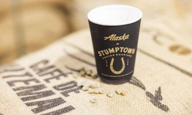 Alaska Airlines is making a custom coffee.