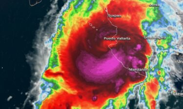 Hurricane Lidia makes landfall in the state of Jalisco