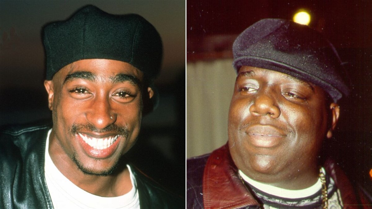 <i>Al Pereira/Michael Ochs Archives/Getty Images</i><br/>A Las Vegas Metropolitan Police detective investigating the 1996 murder of rapper Tupac Shakur testified before a grand jury in September that detectives had a theory that his murder and the murder of rapper Biggie Smalls may have been related.